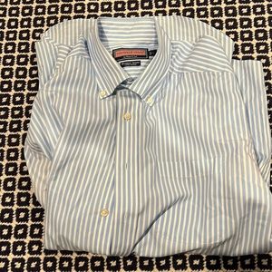 Vineyard Vines Murray Blue Striped shirt, Large